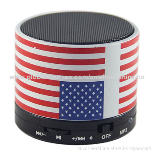 Bluetooth Speaker with Built-in Rechargeable Battery